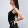 Mini Falda Black de simil cuero