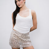 Mini Falda Sand de lentejuelas