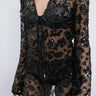 Camisa Black de lentejuelas