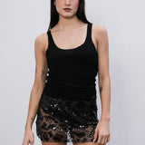 MINI SABLE BLOOM - BLACK ANIMAL